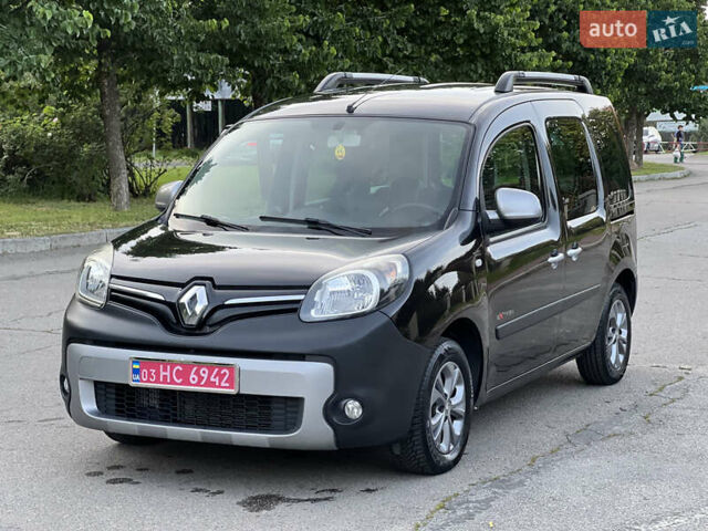 Черный Рено Кенгу, объемом двигателя 1.5 л и пробегом 194 тыс. км за 11700 $, фото 1 на Automoto.ua