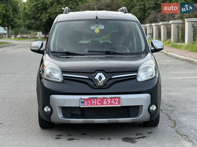 Черный Рено Кенгу, объемом двигателя 1.5 л и пробегом 194 тыс. км за 11700 $, фото 2 на Automoto.ua