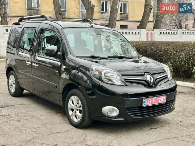 Черный Рено Кенгу, объемом двигателя 1.5 л и пробегом 143 тыс. км за 11800 $, фото 1 на Automoto.ua