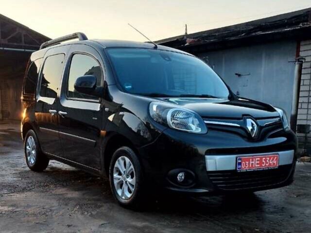 Черный Рено Кенгу, объемом двигателя 1.5 л и пробегом 179 тыс. км за 13500 $, фото 12 на Automoto.ua