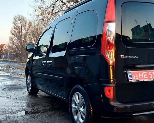 Черный Рено Кенгу, объемом двигателя 1.5 л и пробегом 179 тыс. км за 13500 $, фото 8 на Automoto.ua