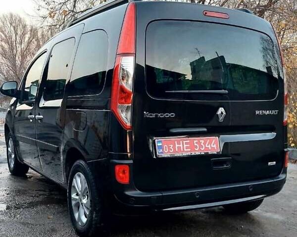Черный Рено Кенгу, объемом двигателя 1.5 л и пробегом 179 тыс. км за 13500 $, фото 9 на Automoto.ua