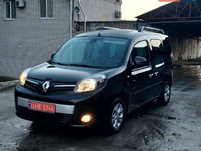 Черный Рено Кенгу, объемом двигателя 1.5 л и пробегом 179 тыс. км за 13500 $, фото 2 на Automoto.ua
