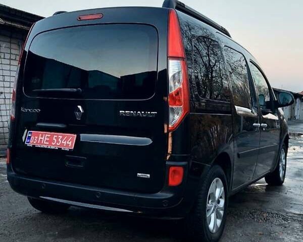 Черный Рено Кенгу, объемом двигателя 1.5 л и пробегом 179 тыс. км за 13500 $, фото 13 на Automoto.ua