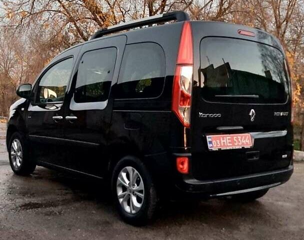 Черный Рено Кенгу, объемом двигателя 1.5 л и пробегом 179 тыс. км за 13500 $, фото 5 на Automoto.ua