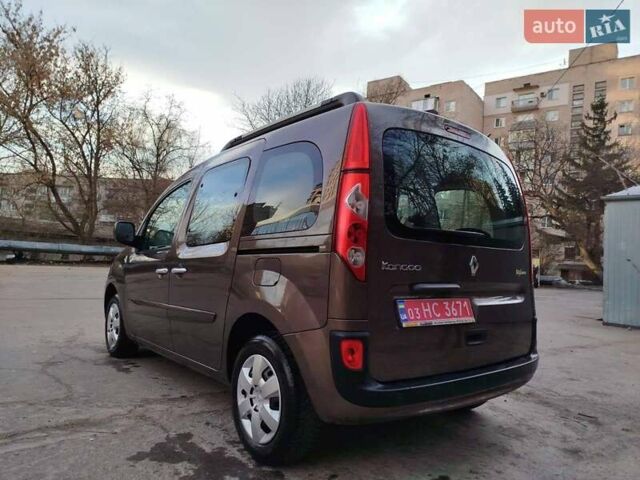 Коричневый Рено Кенгу, объемом двигателя 1.6 л и пробегом 185 тыс. км за 8700 $, фото 4 на Automoto.ua