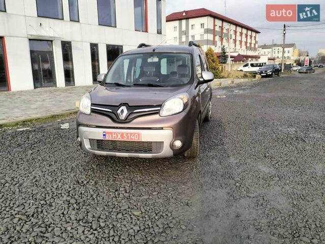 Коричневый Рено Кенгу, объемом двигателя 1.5 л и пробегом 250 тыс. км за 10200 $, фото 1 на Automoto.ua