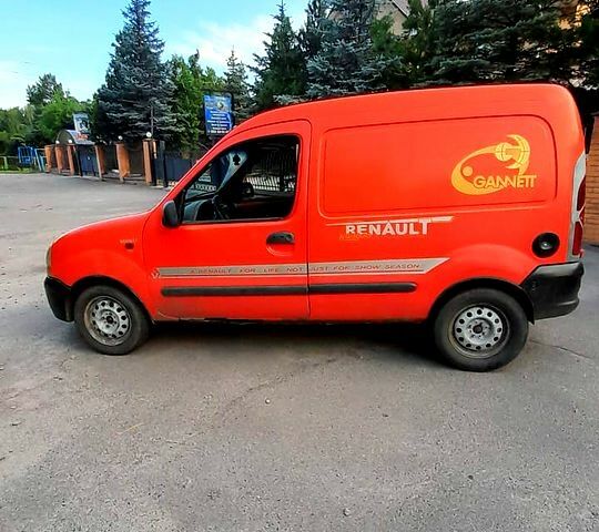 Красный Рено Кенгу, объемом двигателя 1.9 л и пробегом 200 тыс. км за 1500 $, фото 1 на Automoto.ua