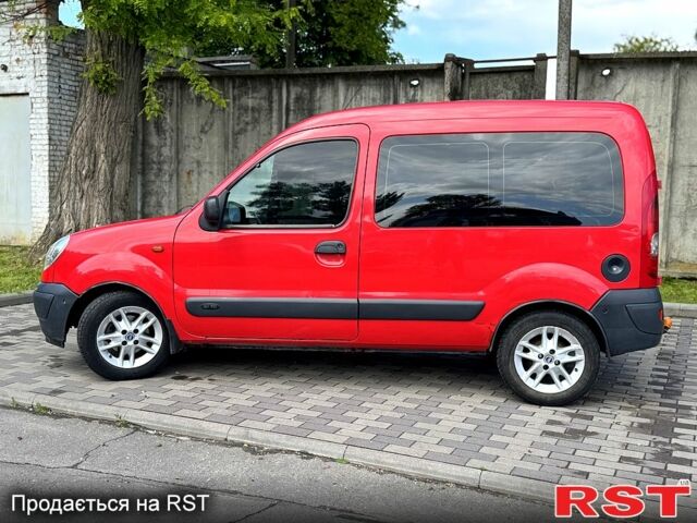 Красный Рено Кенгу, объемом двигателя 1.5 л и пробегом 235 тыс. км за 3850 $, фото 3 на Automoto.ua