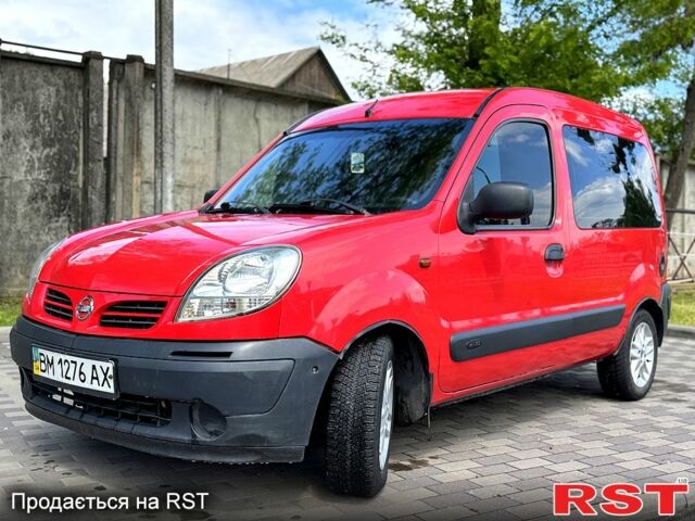 Красный Рено Кенгу, объемом двигателя 1.5 л и пробегом 235 тыс. км за 3850 $, фото 1 на Automoto.ua