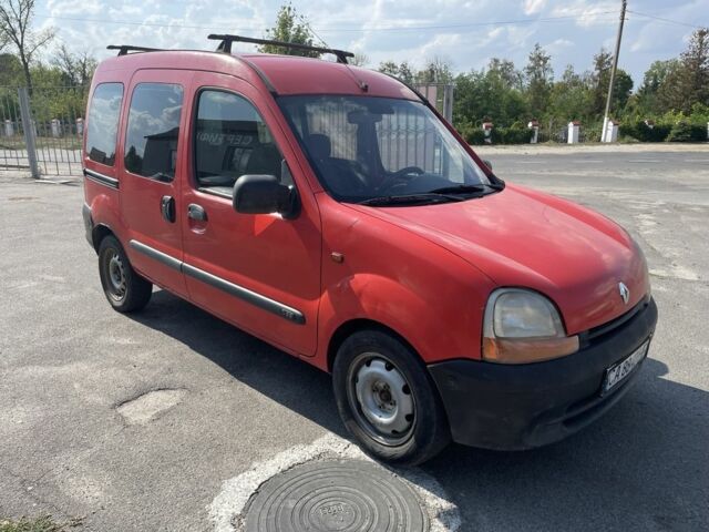 Красный Рено Кенгу, объемом двигателя 1.9 л и пробегом 300 тыс. км за 2450 $, фото 1 на Automoto.ua
