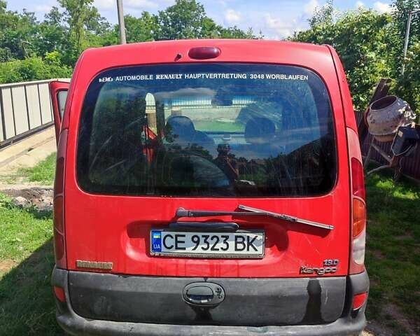 Красный Рено Кенгу, объемом двигателя 1.9 л и пробегом 259 тыс. км за 1700 $, фото 3 на Automoto.ua