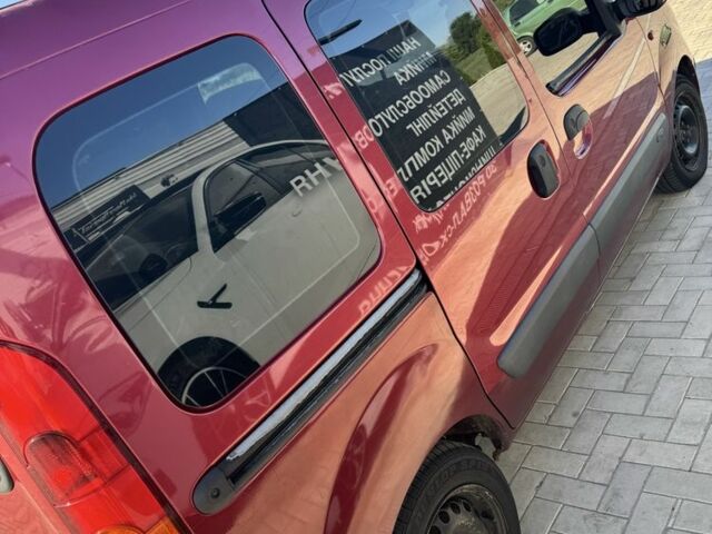 Красный Рено Кенгу, объемом двигателя 1.5 л и пробегом 404 тыс. км за 3700 $, фото 6 на Automoto.ua