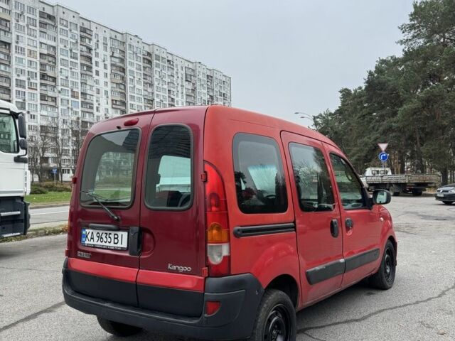 Червоний Рено Кєнгу, об'ємом двигуна 1.4 л та пробігом 281 тис. км за 3600 $, фото 5 на Automoto.ua