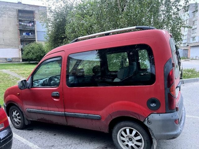 Красный Рено Кенгу, объемом двигателя 1.9 л и пробегом 316 тыс. км за 2800 $, фото 2 на Automoto.ua