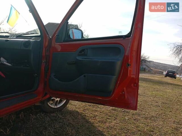 Красный Рено Кенгу, объемом двигателя 1.39 л и пробегом 17 тыс. км за 2700 $, фото 5 на Automoto.ua
