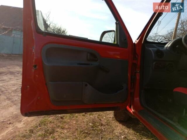 Красный Рено Кенгу, объемом двигателя 1.39 л и пробегом 17 тыс. км за 2700 $, фото 1 на Automoto.ua