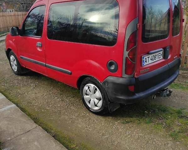 Красный Рено Кенгу, объемом двигателя 1.87 л и пробегом 410 тыс. км за 2700 $, фото 6 на Automoto.ua