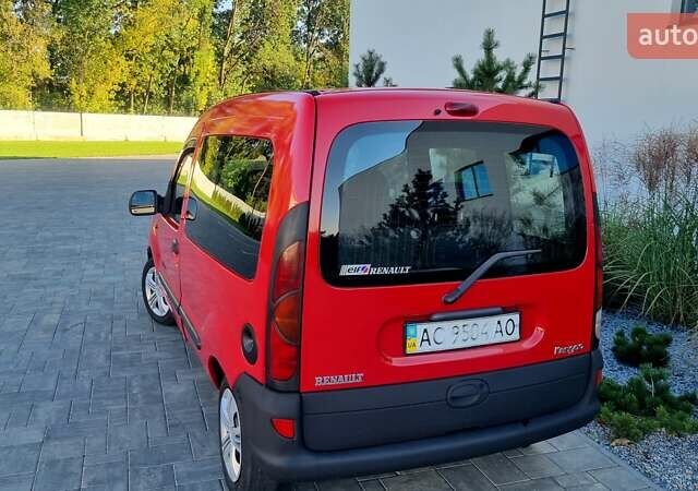Красный Рено Кенгу, объемом двигателя 1.9 л и пробегом 180 тыс. км за 2999 $, фото 13 на Automoto.ua