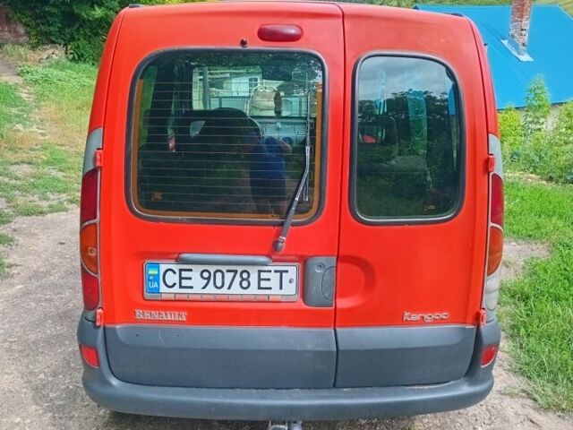 Красный Рено Кенгу, объемом двигателя 1.9 л и пробегом 295 тыс. км за 2650 $, фото 3 на Automoto.ua