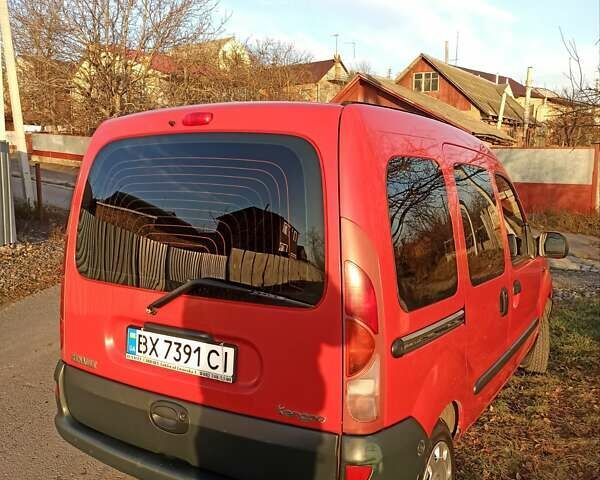 Красный Рено Кенгу, объемом двигателя 1.2 л и пробегом 199 тыс. км за 2700 $, фото 13 на Automoto.ua