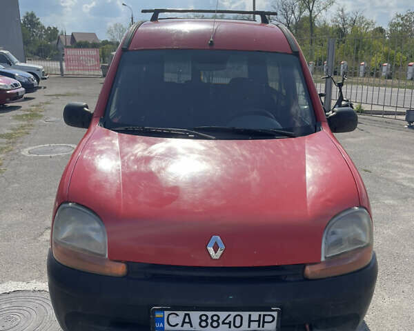 Красный Рено Кенгу, объемом двигателя 1.9 л и пробегом 378 тыс. км за 2500 $, фото 2 на Automoto.ua