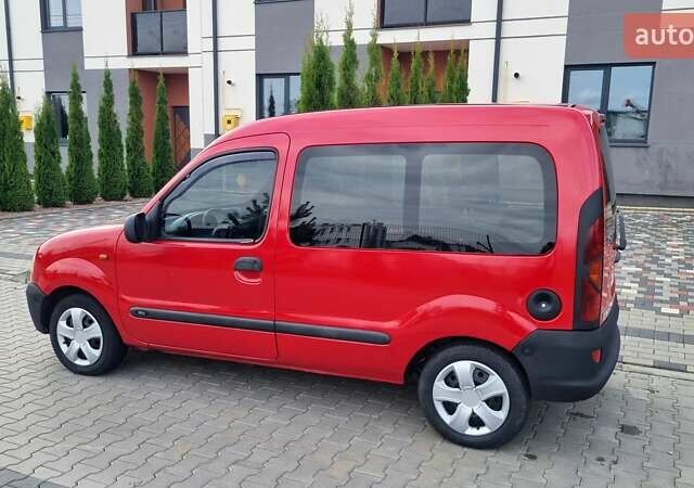 Красный Рено Кенгу, объемом двигателя 1.9 л и пробегом 300 тыс. км за 3000 $, фото 27 на Automoto.ua