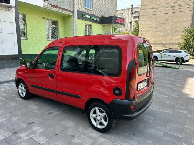 Красный Рено Кенгу, объемом двигателя 1.9 л и пробегом 292 тыс. км за 3000 $, фото 4 на Automoto.ua