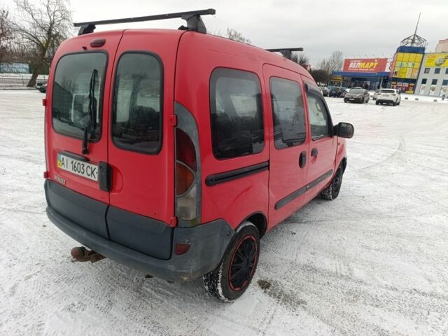 Красный Рено Кенгу, объемом двигателя 0 л и пробегом 250 тыс. км за 1900 $, фото 2 на Automoto.ua