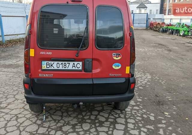 Червоний Рено Кєнгу, об'ємом двигуна 1.87 л та пробігом 272 тис. км за 3000 $, фото 5 на Automoto.ua