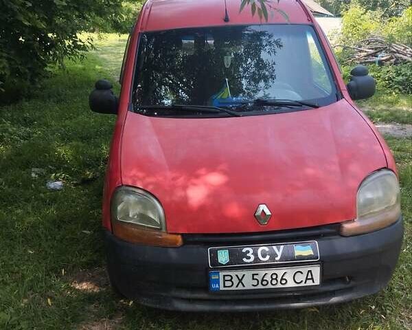 Красный Рено Кенгу, объемом двигателя 1.9 л и пробегом 555 тыс. км за 2000 $, фото 3 на Automoto.ua