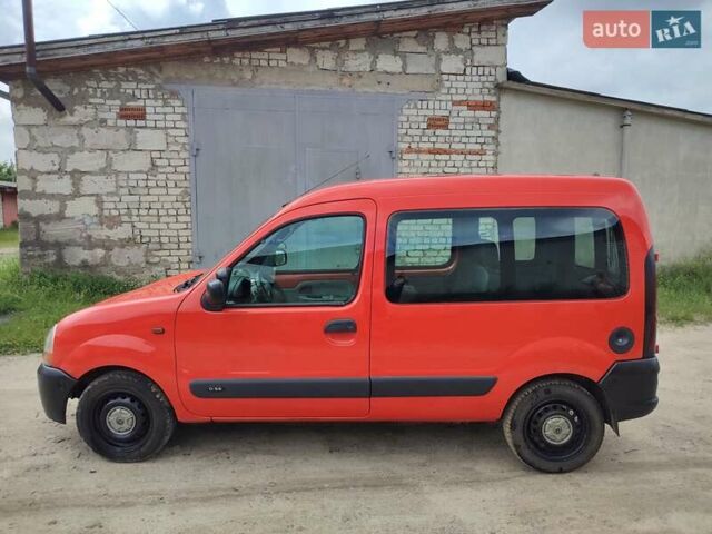 Красный Рено Кенгу, объемом двигателя 1.87 л и пробегом 190 тыс. км за 3400 $, фото 6 на Automoto.ua
