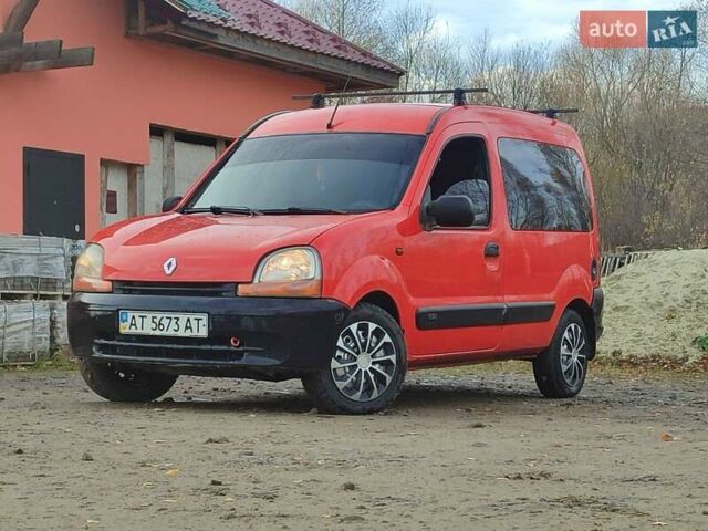 Красный Рено Кенгу, объемом двигателя 1.9 л и пробегом 270 тыс. км за 2999 $, фото 4 на Automoto.ua