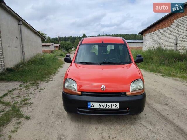 Красный Рено Кенгу, объемом двигателя 1.87 л и пробегом 190 тыс. км за 3400 $, фото 1 на Automoto.ua