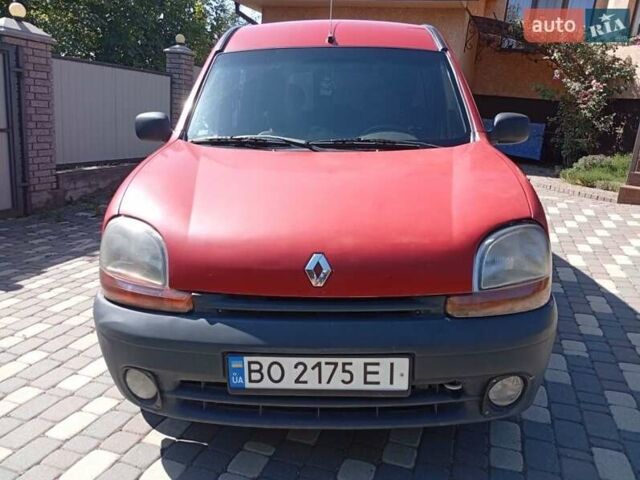 Красный Рено Кенгу, объемом двигателя 1.9 л и пробегом 202 тыс. км за 3500 $, фото 2 на Automoto.ua