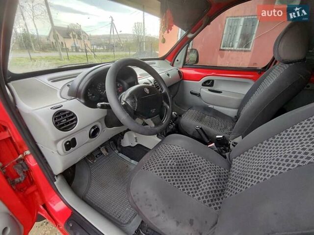 Красный Рено Кенгу, объемом двигателя 1.9 л и пробегом 270 тыс. км за 2999 $, фото 16 на Automoto.ua