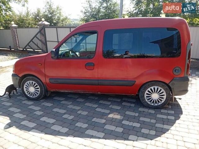 Красный Рено Кенгу, объемом двигателя 1.9 л и пробегом 202 тыс. км за 3500 $, фото 7 на Automoto.ua
