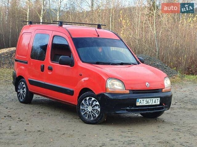 Красный Рено Кенгу, объемом двигателя 1.9 л и пробегом 270 тыс. км за 2999 $, фото 6 на Automoto.ua