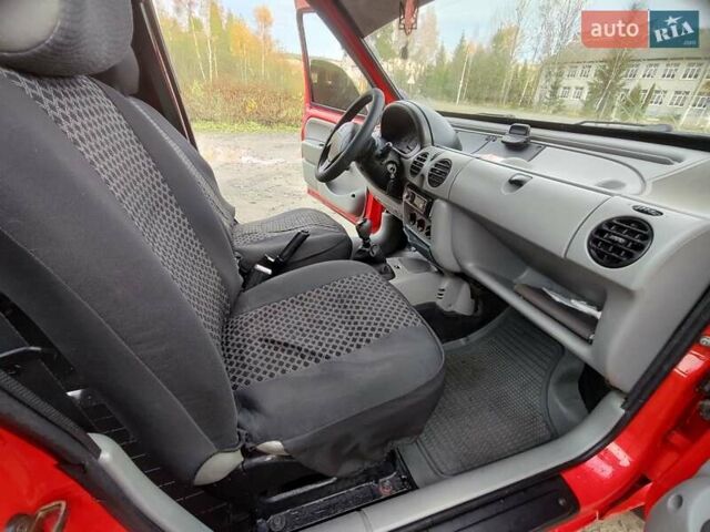 Красный Рено Кенгу, объемом двигателя 1.9 л и пробегом 270 тыс. км за 2999 $, фото 20 на Automoto.ua