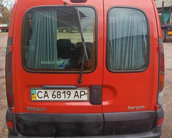 Рено Кенгу 2002 в Сновск (Щорс) на Automoto.ua Красный Рено Кенгу, объемом двигателя 1.5 л и пробегом 288 тыс. км за 2700 $, фото 5 на Automoto.ua