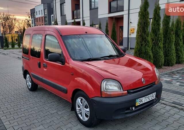 Красный Рено Кенгу, объемом двигателя 1.46 л и пробегом 353 тыс. км за 2999 $, фото 3 на Automoto.ua