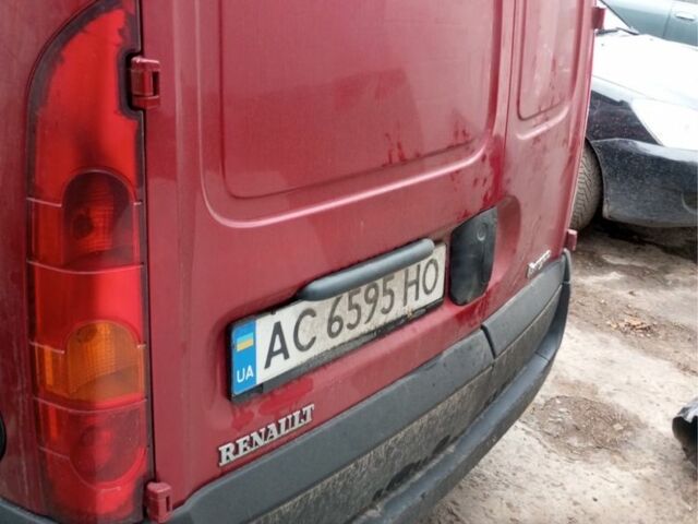 Красный Рено Кенгу, объемом двигателя 1.5 л и пробегом 250 тыс. км за 2500 $, фото 4 на Automoto.ua