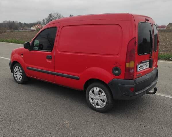 Красный Рено Кенгу, объемом двигателя 1.46 л и пробегом 408 тыс. км за 2600 $, фото 2 на Automoto.ua