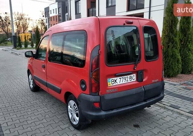 Красный Рено Кенгу, объемом двигателя 1.46 л и пробегом 353 тыс. км за 2999 $, фото 33 на Automoto.ua