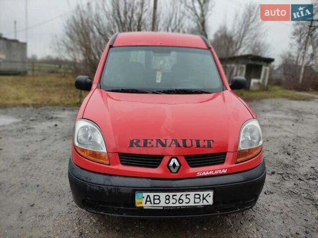 Красный Рено Кенгу, объемом двигателя 1.46 л и пробегом 300 тыс. км за 3300 $, фото 1 на Automoto.ua