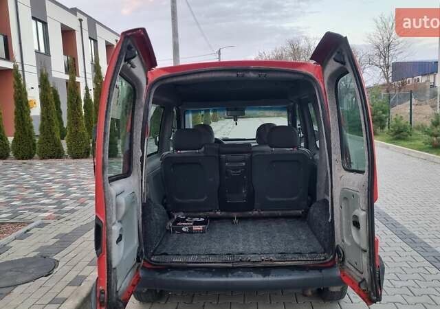 Красный Рено Кенгу, объемом двигателя 1.46 л и пробегом 353 тыс. км за 2999 $, фото 12 на Automoto.ua