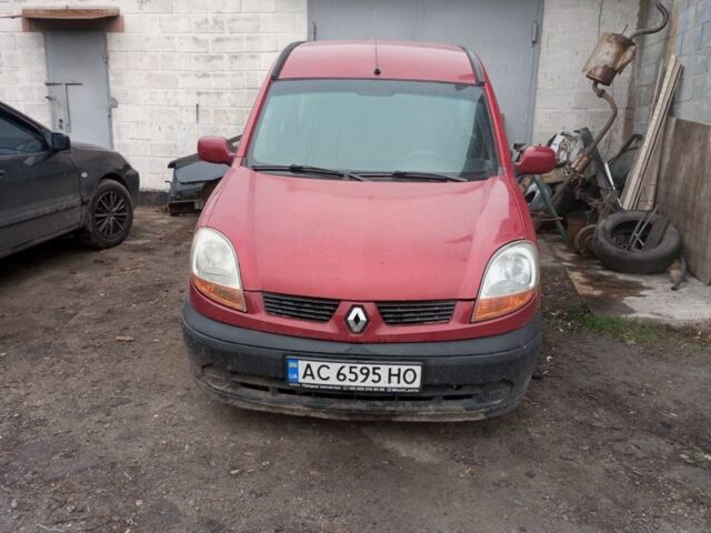 Красный Рено Кенгу, объемом двигателя 1.5 л и пробегом 250 тыс. км за 2500 $, фото 1 на Automoto.ua