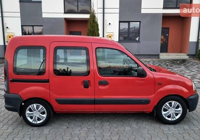 Красный Рено Кенгу, объемом двигателя 1.46 л и пробегом 353 тыс. км за 2999 $, фото 6 на Automoto.ua