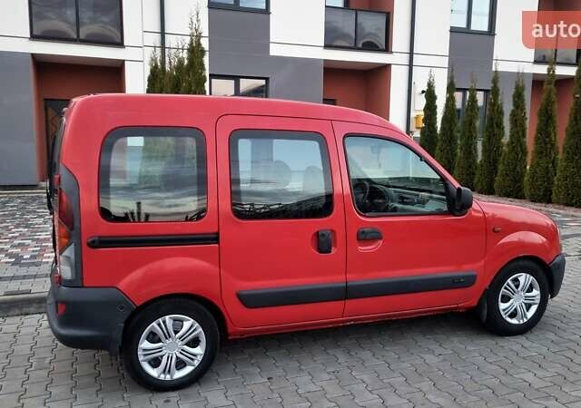 Красный Рено Кенгу, объемом двигателя 1.46 л и пробегом 353 тыс. км за 2999 $, фото 8 на Automoto.ua