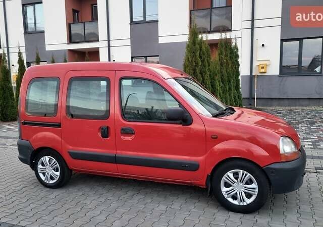 Красный Рено Кенгу, объемом двигателя 1.46 л и пробегом 353 тыс. км за 2999 $, фото 5 на Automoto.ua